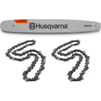Pilová lišta Lišta HUSQVARNA X-Force 20" 3/8" 1,5 mm + 2x řetěz C85 5478987-72