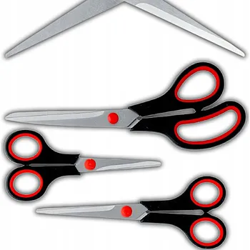 NŮŽKY UNIVERZÁLNÍ KANCELÁŘSKÉ DOMÁCÍ ŠKOLNÍ SADA 3 NŮŽEK