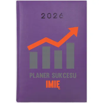 Kalendář Knihový kalendář 2026 A5 fialový