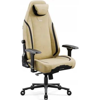 Herní židle DIABLO Herní křeslo látkové X.EYE PRIME Normal Size, Broken Gold (Zlomená Zlatá)