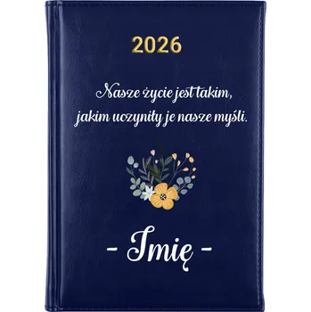 Kalendář Knižní kalendář 2026 A5 modrý