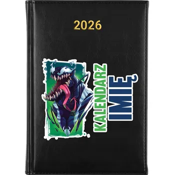 Kalendář Knižkový kalendář 2026 A5 černý