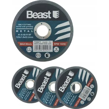 Řezný kotouč ŘEZNÝ KOTOUČ NA KOV 125 x 1 x 22,2 mm