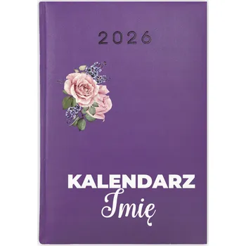 Kalendář Knihový kalendář 2026 A5 fialový