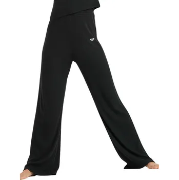 tepláky Roxy Rise & Vibe New Rib Wide Leg - KVJ0/True Black L