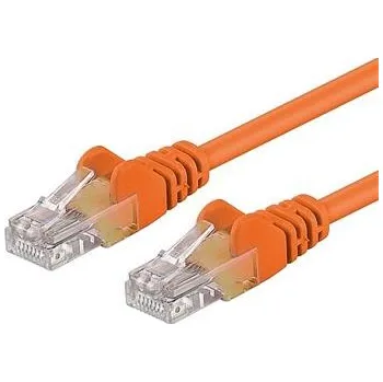 Síťový kabel PremiumCord Patch kabel UTP RJ45-RJ45 level 5e 5m oranžová