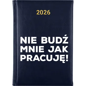 Kalendář Knižkový kalendář 2026 A5 FunnyCase modrý