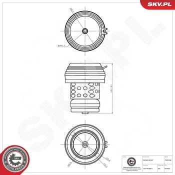 Zavěšení motoru Zavěšení motoru ESEN SKV 75SKV240