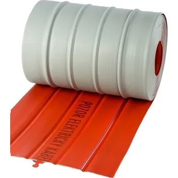 kabelová chránička CWS 002304V Kabelová krycí deska DEKAB FLEX 300/4 mm PE červená - návin 25 m