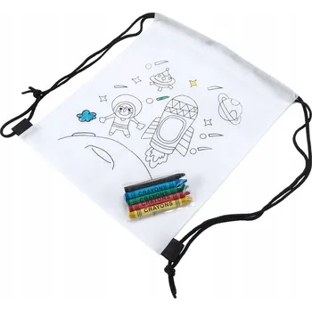 Městský batoh Školní batoh jednokomorový M&C bílý