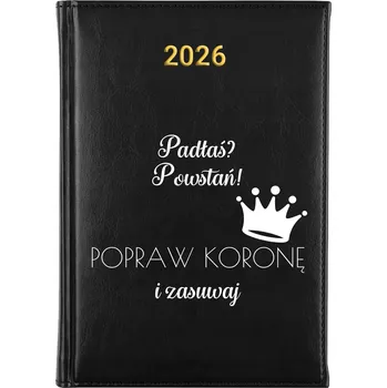 Diář Knižkový kalendář 2026 A5 černý