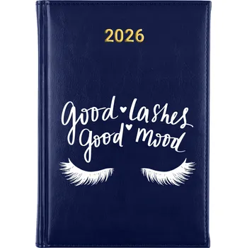 Kalendář Knižní kalendář 2026 A5 modrý