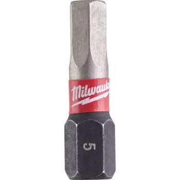 Bit Bit MILWAUKEE SHOCKWAVE IMPACT DUTY HEX 5 x 25 mm 2 ks 4932430896