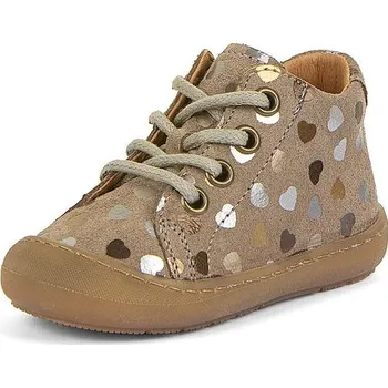 Dětská treková obuv FRODDO dívčí kotníková obuv OLLIE S LACES G2130361-7A béžové 25