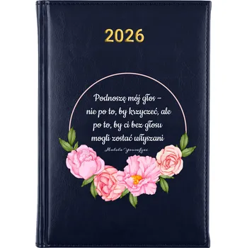 Kalendář Knižkový kalendář 2026 A5 FunnyCase modrý