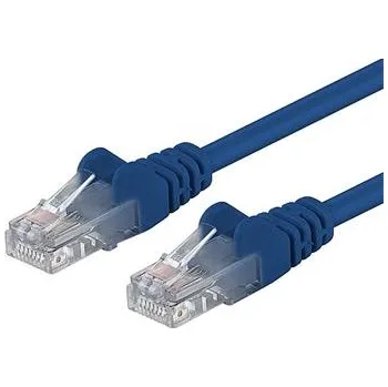 Síťový kabel PremiumCord Patch kabel UTP RJ45-RJ45 CAT6 10m modrá
