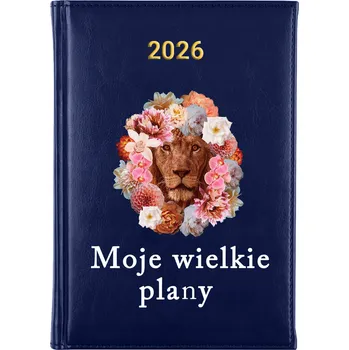 Kalendář Knižní kalendář 2026 A5 modrý