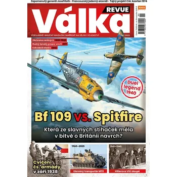 Časopis Válka Revue 9/2025 - Bf 109 vs. Spitfire