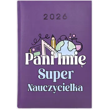 Kalendář Knihový kalendář 2026 A5 fialový