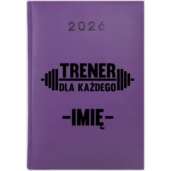 Kalendář Knihový kalendář 2026 A5 fialový