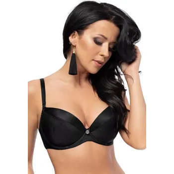 Podprsenka Dámská podprsenka 156/1 Toscana black - GORSENIA černá 90/B