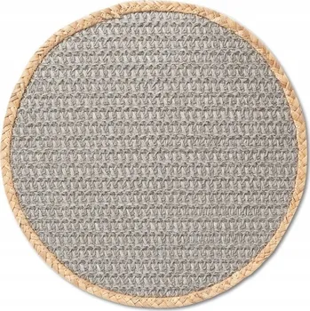 prostírání PROSTÍRÁNÍ NA STŮL z rýžových slupek ZELLER 38 cm šedé