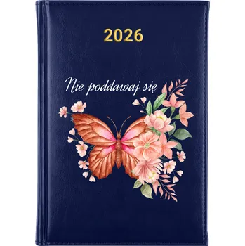 Kalendář Knižní kalendář 2026 A5 modrý