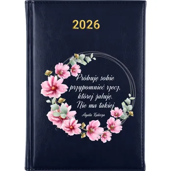 Kalendář Knižkový kalendář 2026 A5 FunnyCase modrý