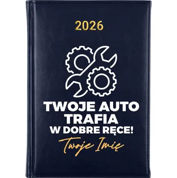 Kalendář Knižkový kalendář 2026 A5 FunnyCase modrý