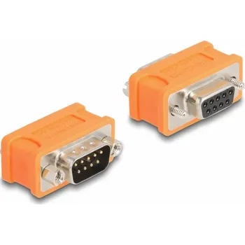 Elektrická zásuvka Delock 66741 adaptér D-SUB zástrčka 9pólová - D-SUB zásuvka 9pólová 1 ks