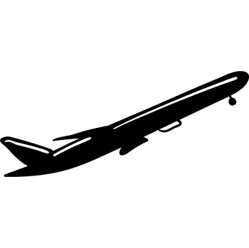 Samolepicí dekorace na vozidlo Samolepka na auto – letadlo 19u