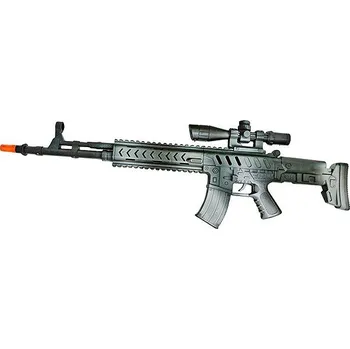 Dětská zbraň Mikro Trading Samopal 68 cm na setrvačník na kartě