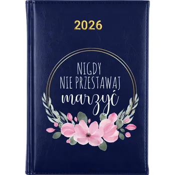 Kalendář Knižní kalendář 2026 A5 modrý