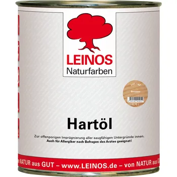 Olej na dřevo LEINOS 240 Tvrdý olej jantar 0,75lt