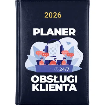 Kalendář Knižkový kalendář 2026 A5 FunnyCase modrý