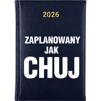 Kalendář Knižkový kalendář 2026 A5 FunnyCase modrý