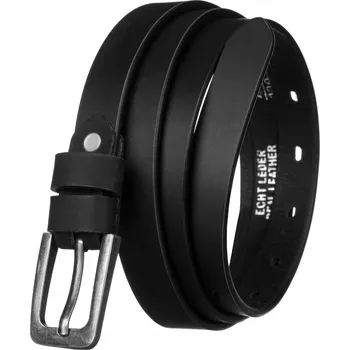 Opasek Pásek dámský kožený úzký k sukni