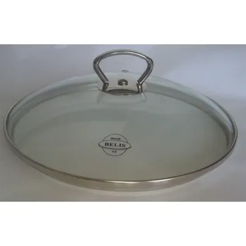 Poklice Poklice sklo 18 cm BELIS-nerez držadlo