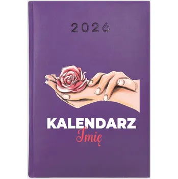 Kalendář Knihový kalendář 2026 A5 fialový