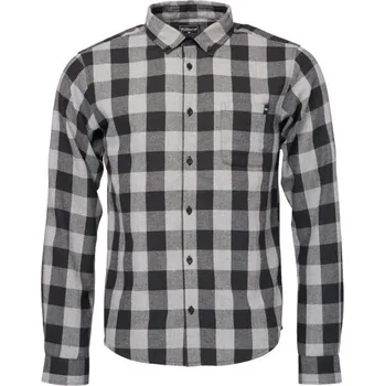 Pánská flanelová košile Willard HAJDEN 3XL Černá, Šedá