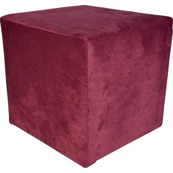 Taburet Taburet čalouněný Max Mebels červený