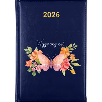 Kalendář Knižní kalendář 2026 A5 modrý