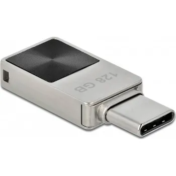 Ukládání dat Delock 54085 USB flash disk 128 GB stříbrná 54085 USB-C®