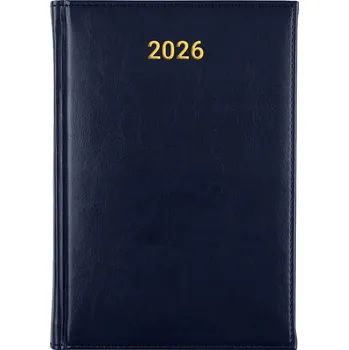 Kalendář Knižkový kalendář 2026 A5 FunnyCase modrý