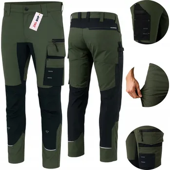 Pracovní obuv Dlouhé pracovní kalhoty - BOZP ELASTIC WORK PANTS Pánské BOZP NOR-MFOC vel. 60