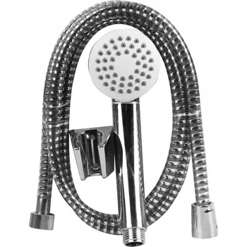 Sprchový set Sada sprchová hlavice, držák na stěnu, hadice 150cm chromovaná