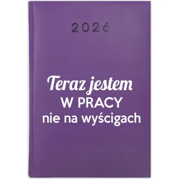 Kalendář Knižní kalendář 2026 A5 FunnyCase fialový