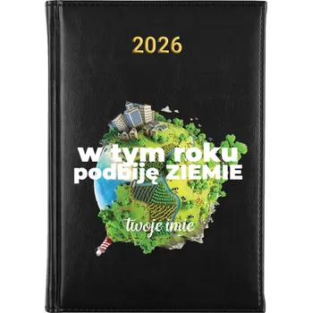 Kalendář Knižní kalendář 2026 A5 FunnyCase černý