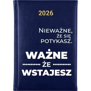 Kalendář Knižní kalendář 2026 A5 modrý