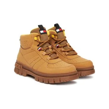 Pracovní obuv Kotníková obuv Tommy Hilfiger T3X5-34129-1696 D Hnědá 36